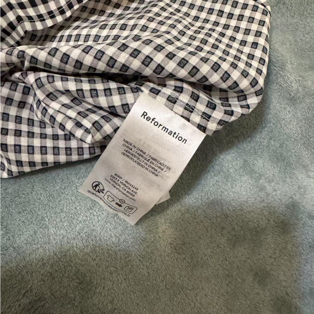 Reformation Calia Top Remy Check - Picture 5 of 6